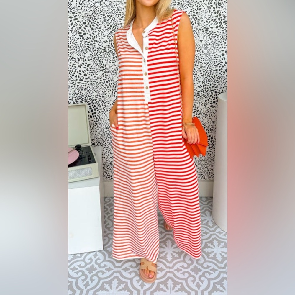Striped Romper